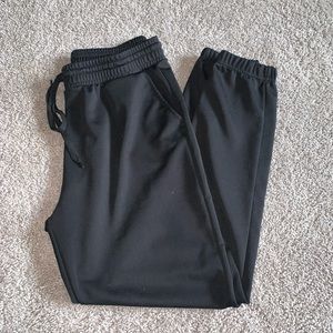 Black joggers